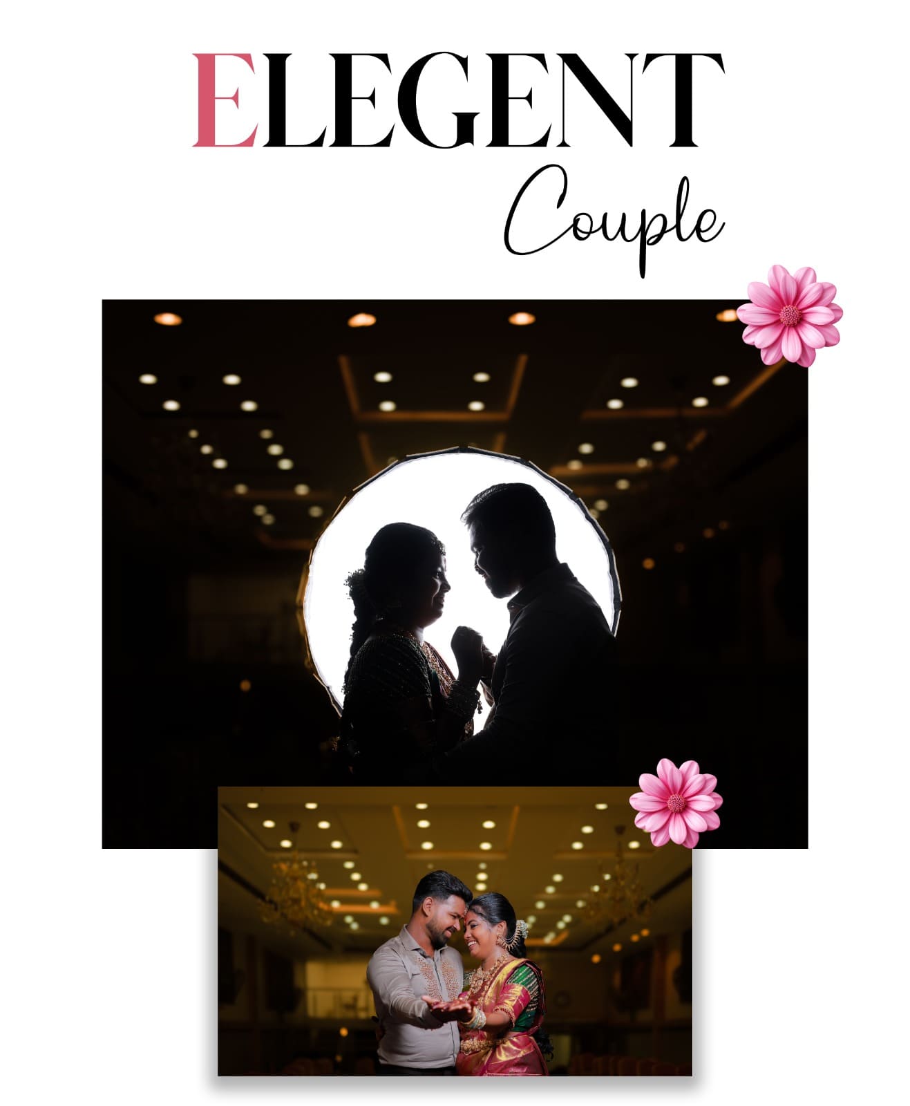 Wedding couple portrait photography